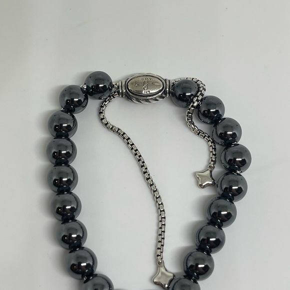 David Yurman Hematite Spiritual Beads Bracelet - Picture 3 of 7